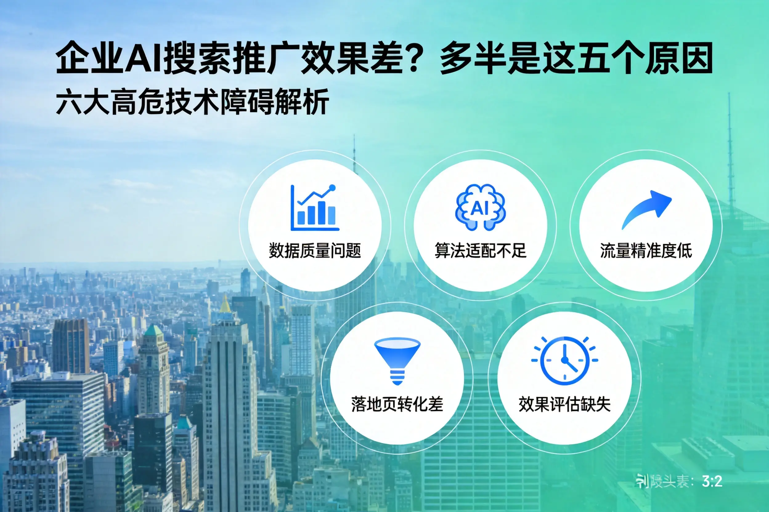 钦北企业AI搜索推广效果差?多半是这五个原因